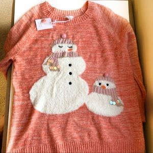 SOLD!!!    LC snowman Christmas sweater